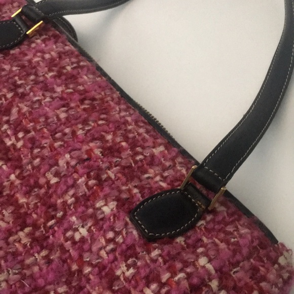 Kate spade wool tweed vintage handbag - Picture 10 of 12